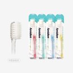 [Amiden] Prime Functional Toothbrush 12EA – Double Slim Bristles, Ultra-Fine Bristles, Gentle & Precise Cleaning, Reaches Periodontal Pockets - Made in Korea